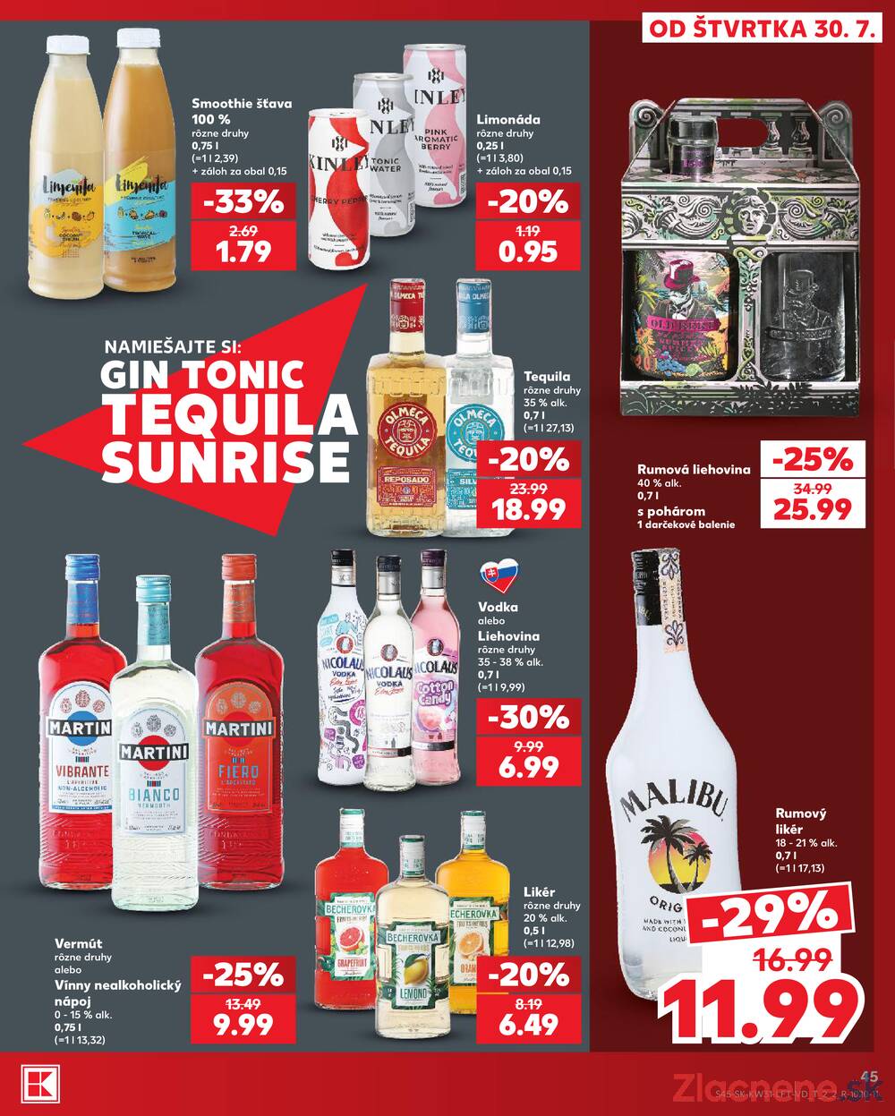 Kaufland 30.7. - 5.8. - Kaufland Prievidza (Necpaly)