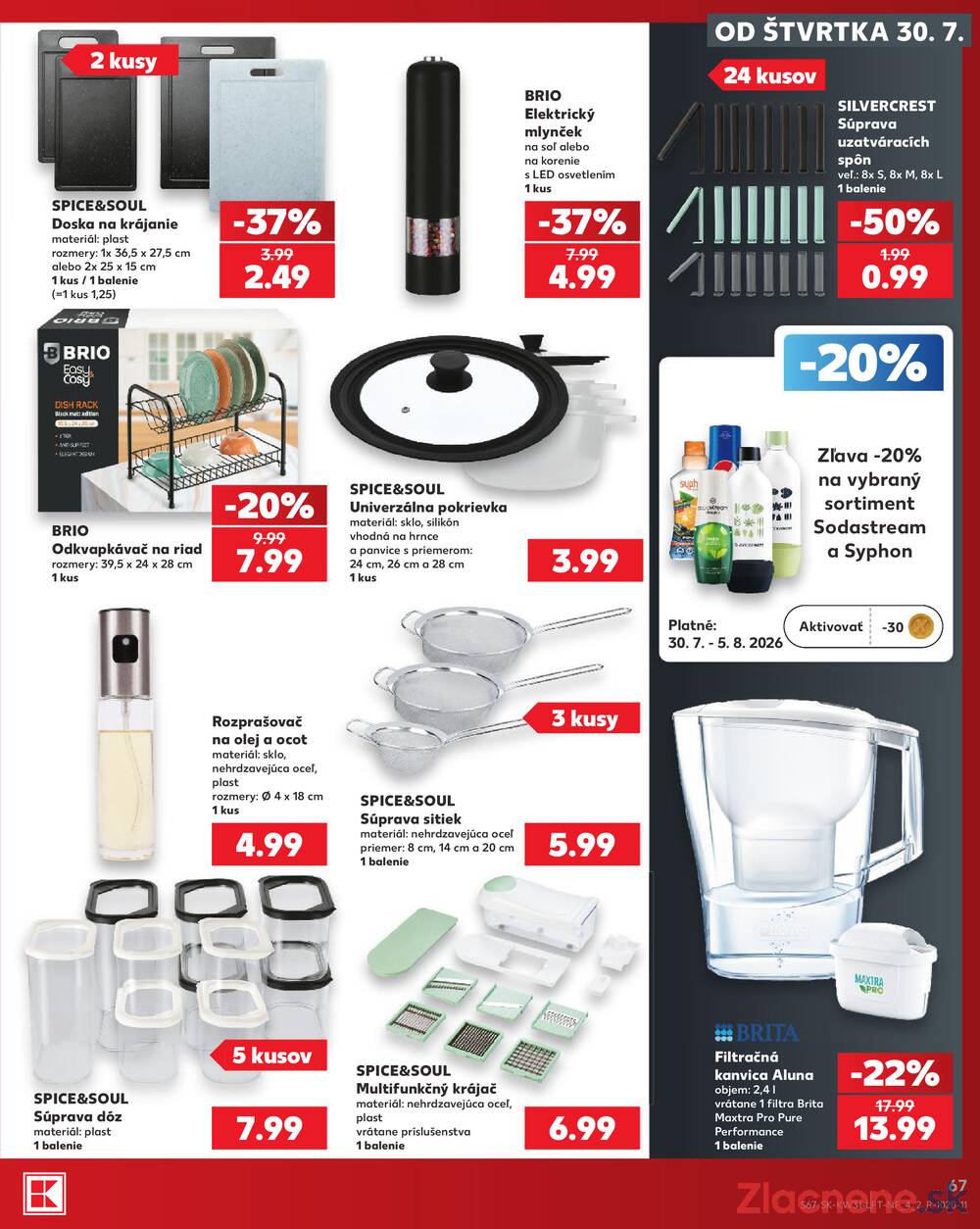 Kaufland 30.7. - 5.8. - Kaufland Prievidza (Necpaly)