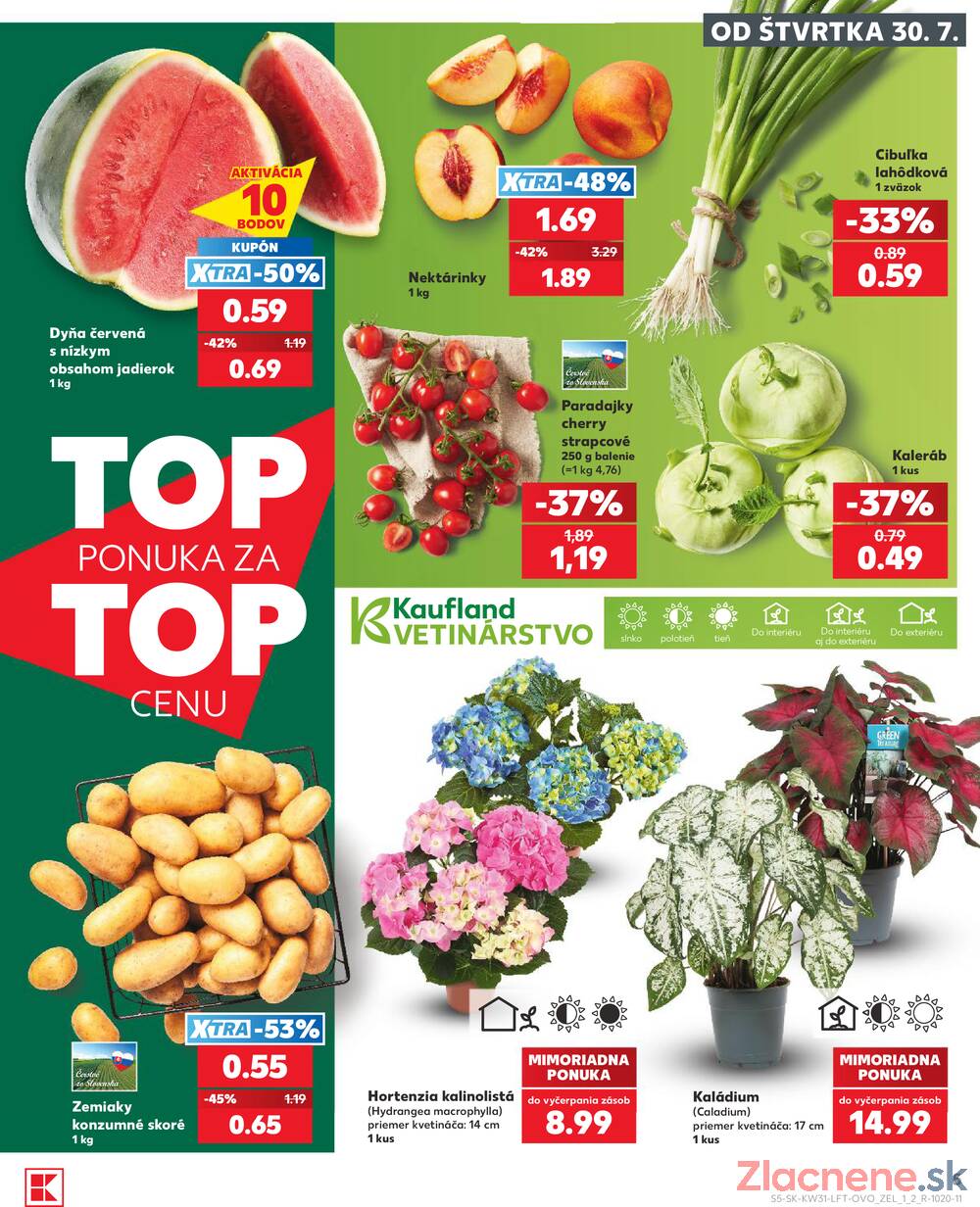 Kaufland 30.7. - 5.8. - Kaufland Trnava - Juh - Bratislavská