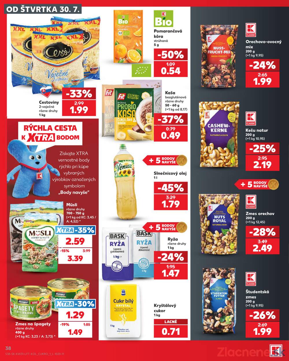 Kaufland 30.7. - 5.8. - Kaufland Trnava - Juh - Bratislavská