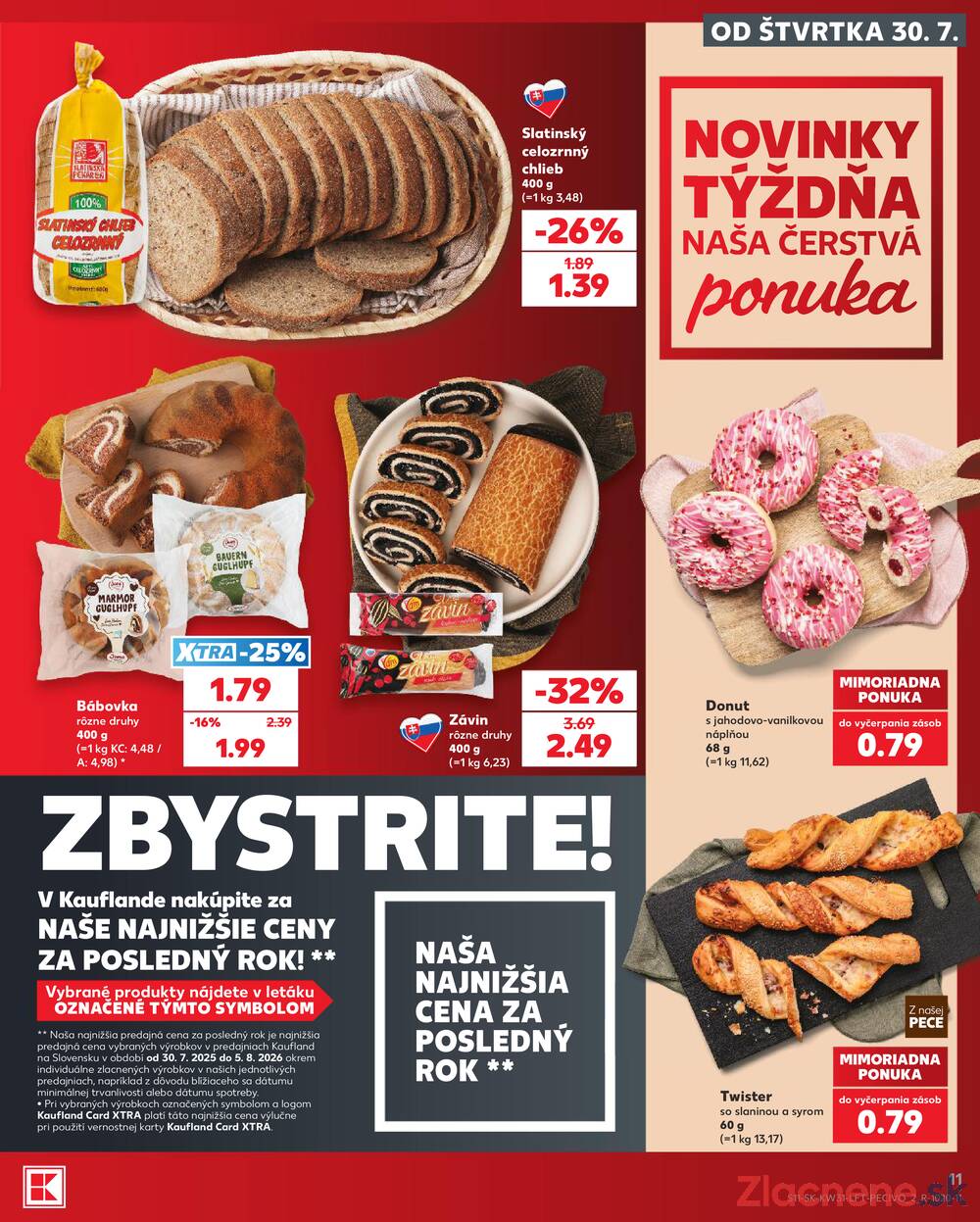 Kaufland 30.7. - 5.8. - Kaufland Žiar nad Hronom