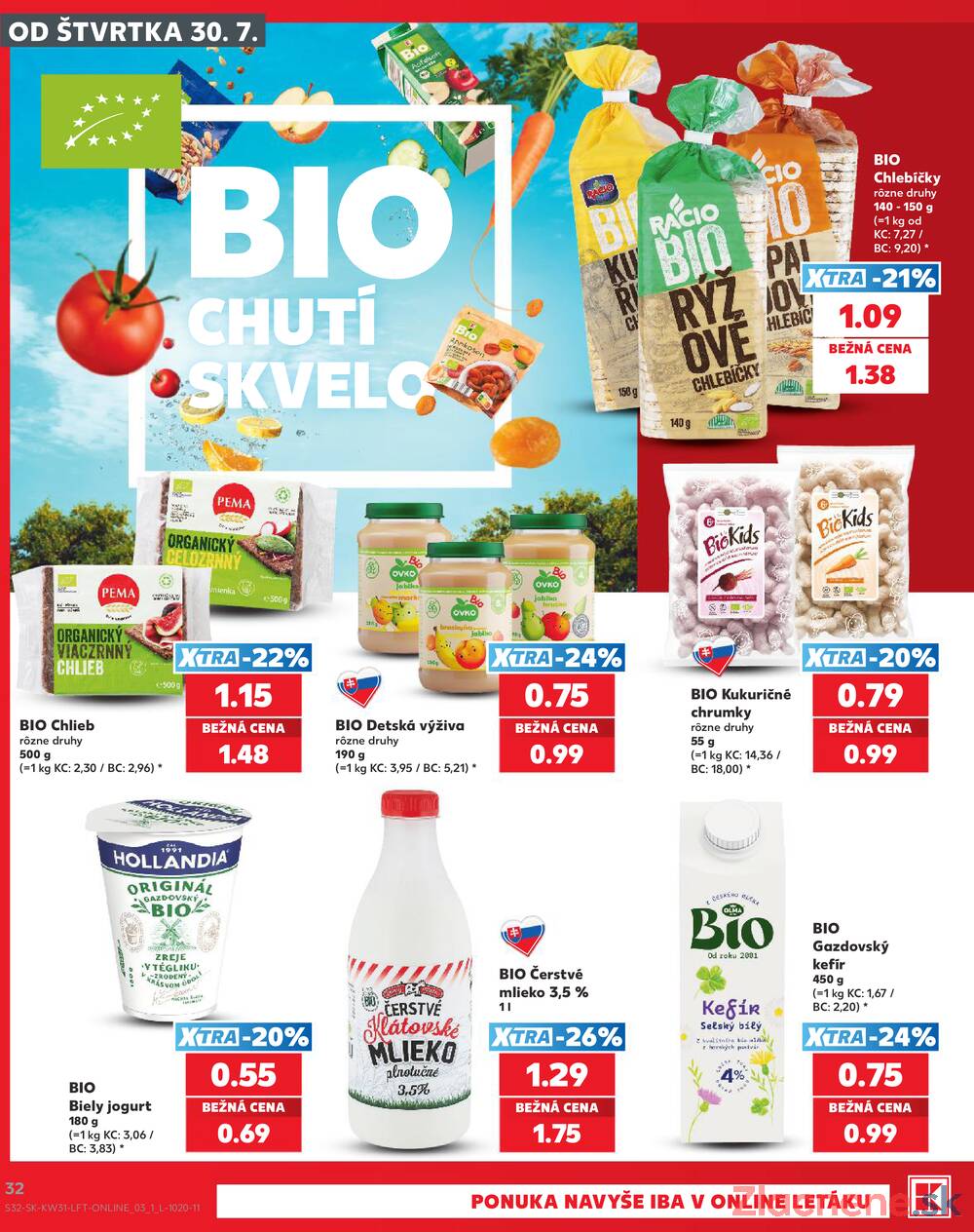 Kaufland 30.7. - 5.8. - Kaufland Žiar nad Hronom