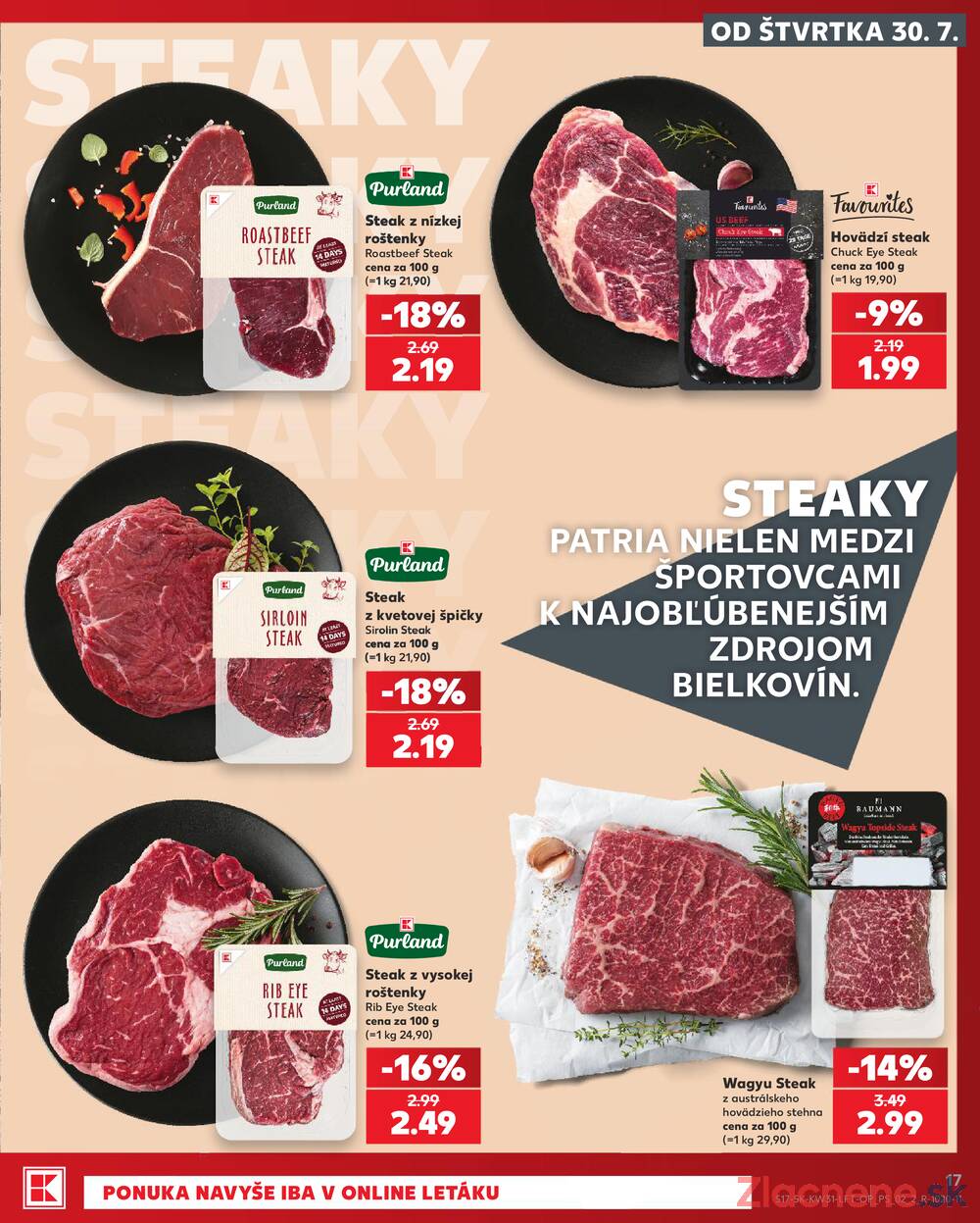 Kaufland 30.7. - 5.8. - Kaufland Považská Bystrica - Centrum