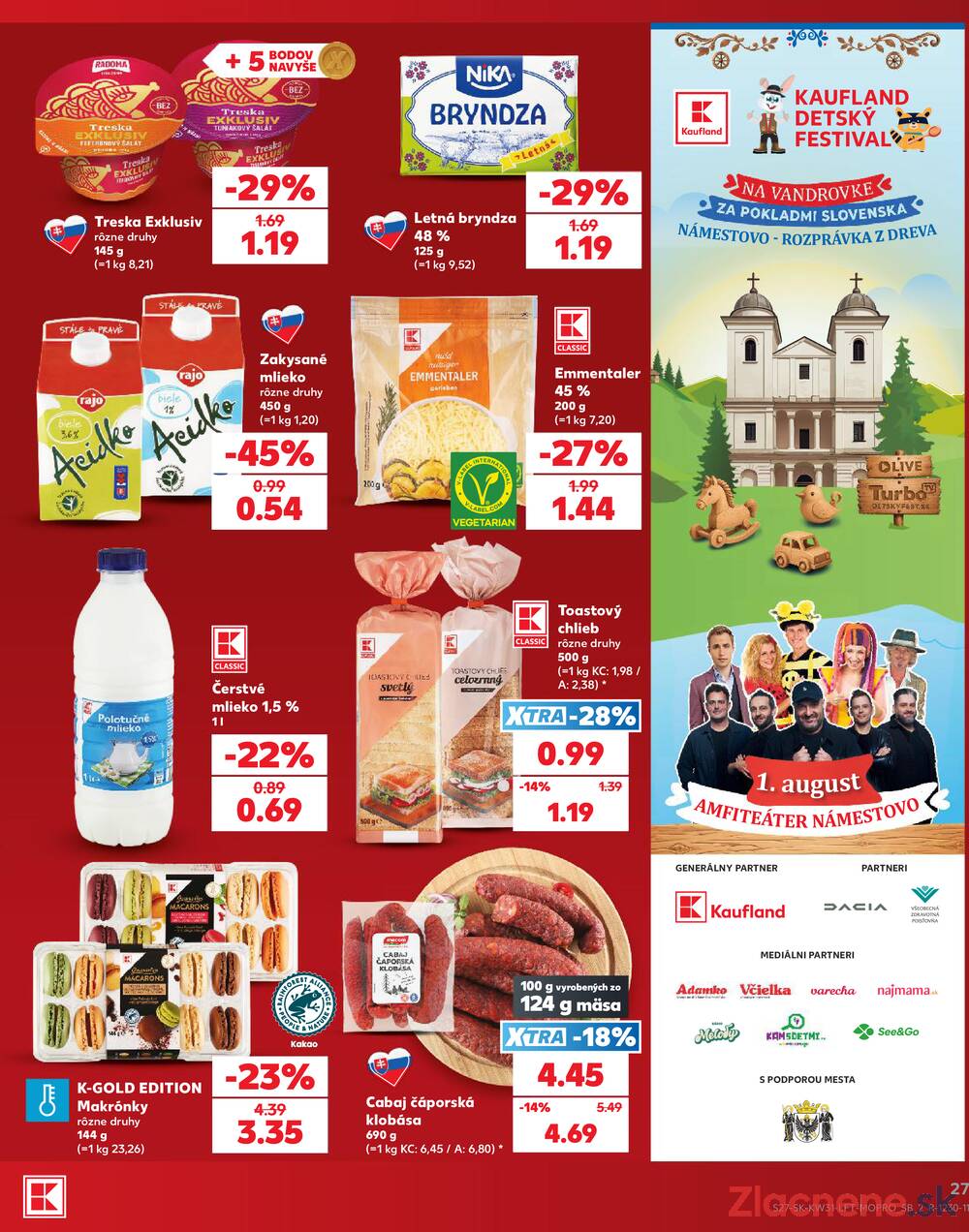 Kaufland 30.7. - 5.8. - Kaufland Považská Bystrica - Centrum