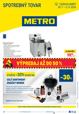 leták METRO