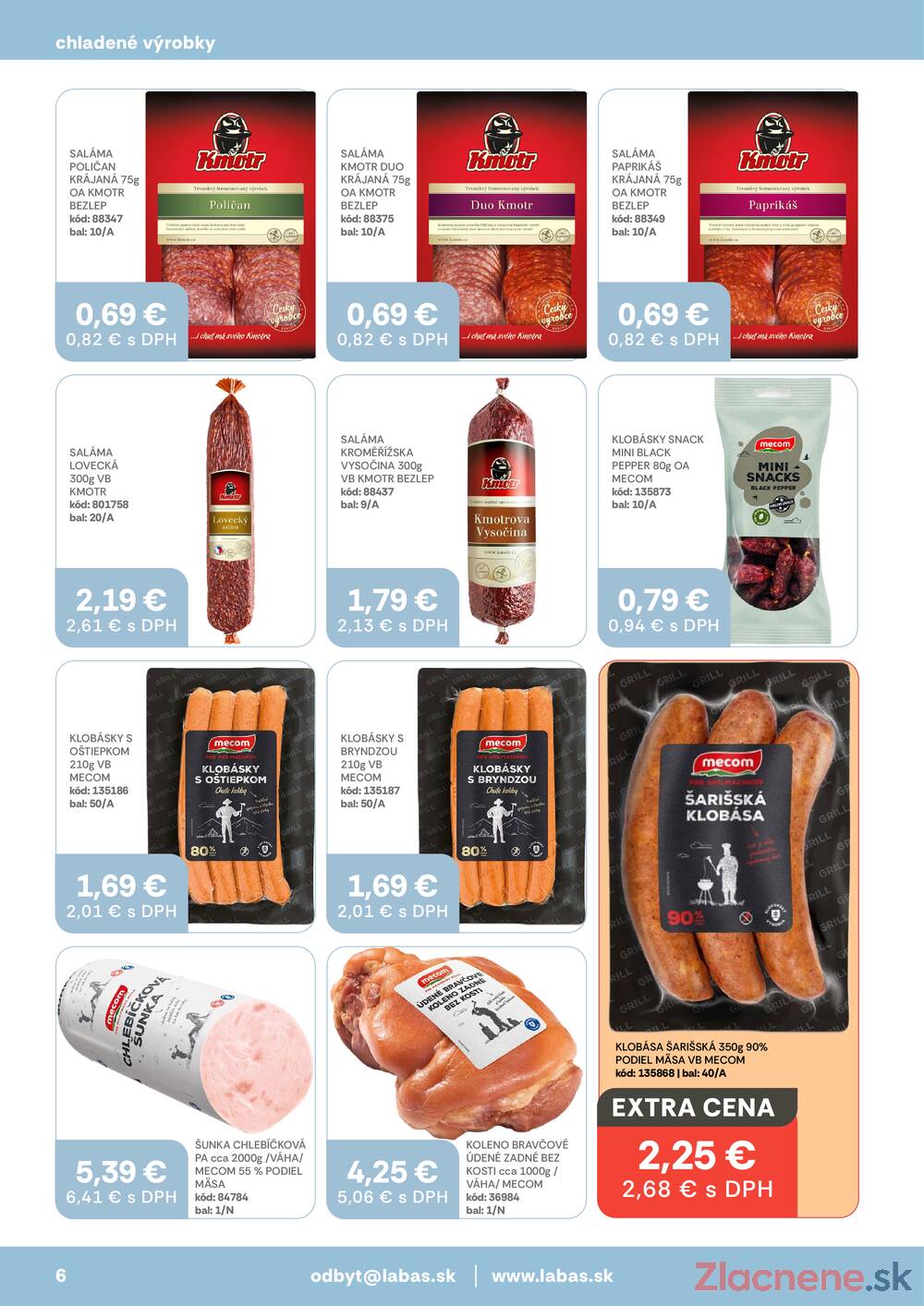 Leták Labaš - Labaš Magazín do 13.8. - strana 6 Leták Labaš - Labaš Magazín do 13.8. - strana 6