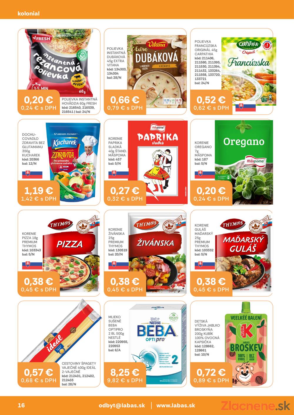 Leták Labaš - Labaš Magazín do 13.8. - strana 16 Leták Labaš - Labaš Magazín do 13.8. - strana 16