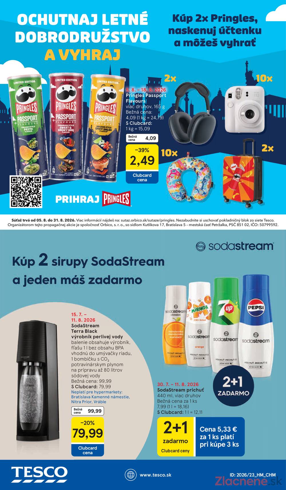 Leták Tesco - Tesco hypermarkety 5.8. - 11.8. - strana 52 Leták Tesco - Tesco hypermarkety 5.8. - 11.8. - strana 52