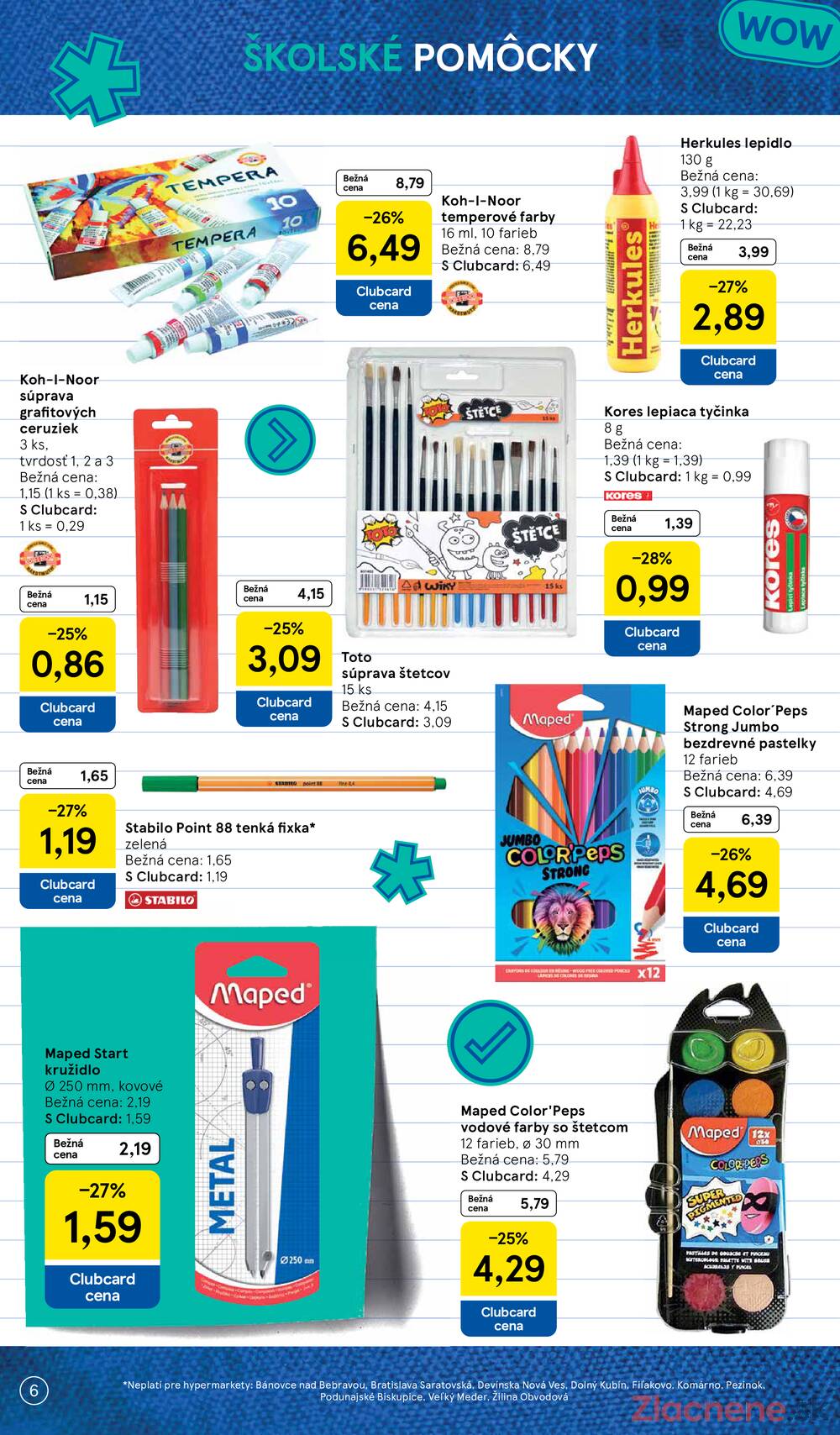 Tesco SPECIÁL hypermarkety 3.8. - 13.9.