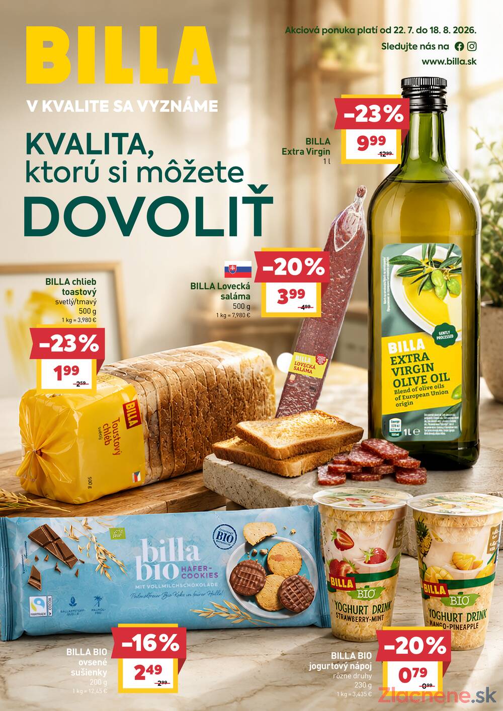 BILLA BRAND do 18.8.