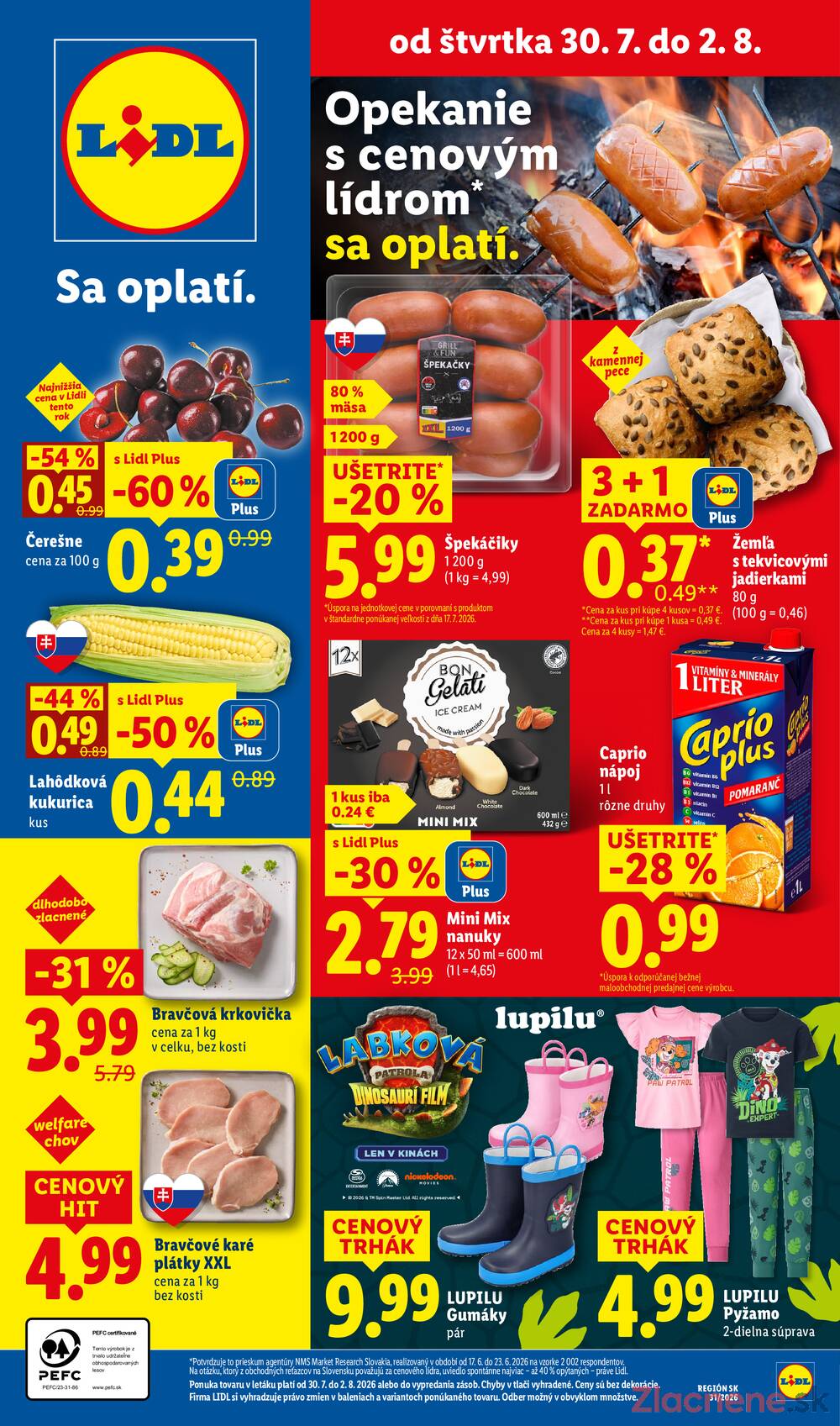 Lidl Štvrtek do 2.8.
