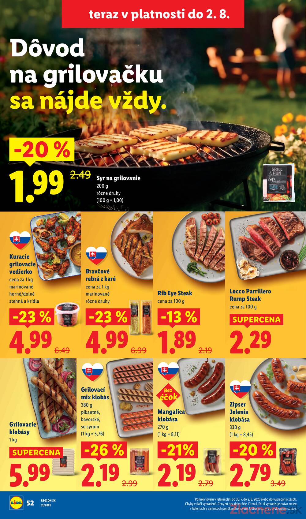 Lidl Štvrtek do 2.8.