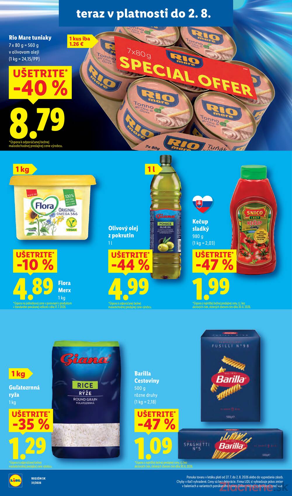 Lidl Štvrtek do 2.8.