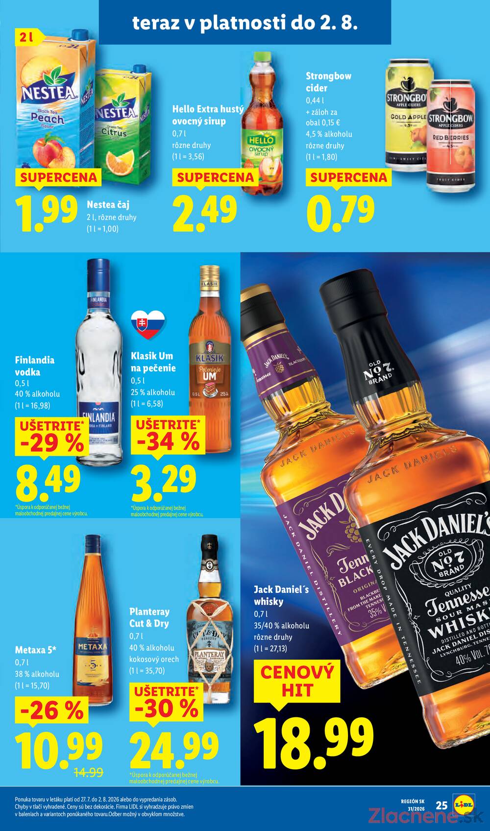 Lidl Štvrtek do 2.8.