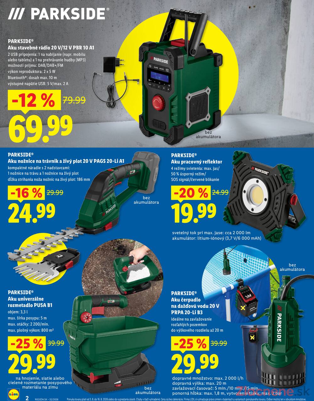 Lidl Online Magazín do 16.8.
