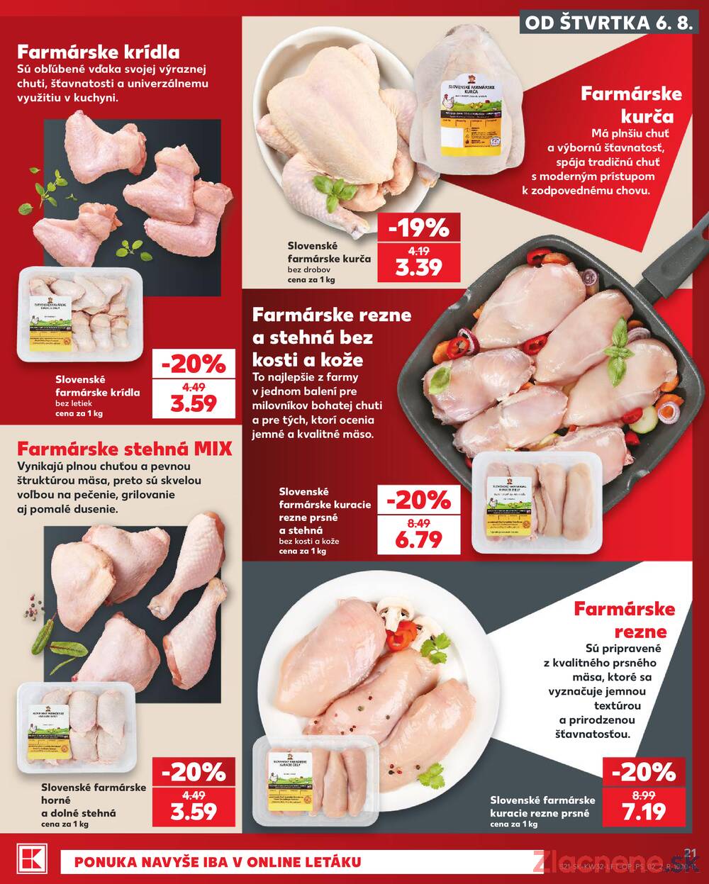 Kaufland 6.8. - 12.8. - Kaufland Púchov