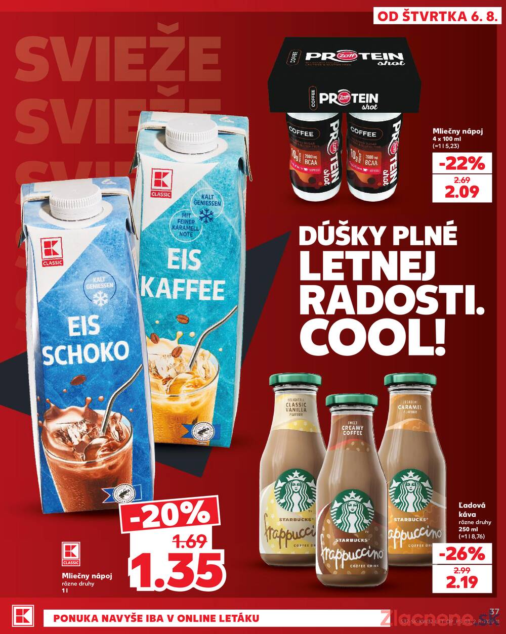 Kaufland 6.8. - 12.8. - Kaufland Púchov