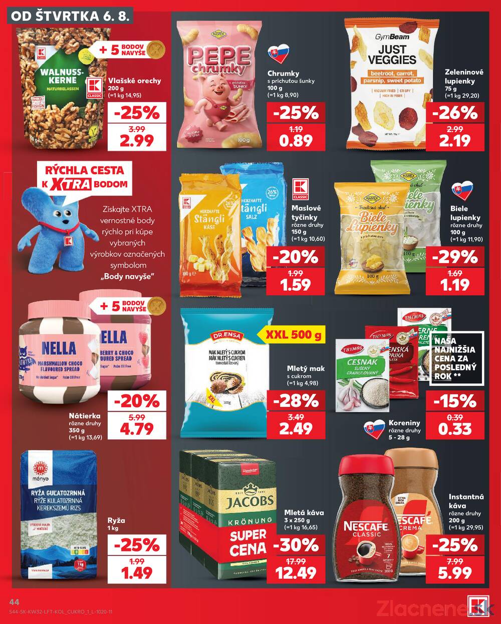 Kaufland 6.8. - 12.8. - Kaufland Piešťany