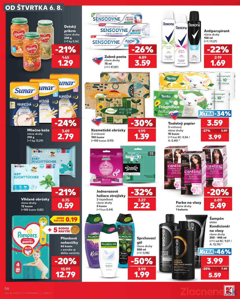 Kaufland 6.8. - 12.8. - Kaufland Piešťany
