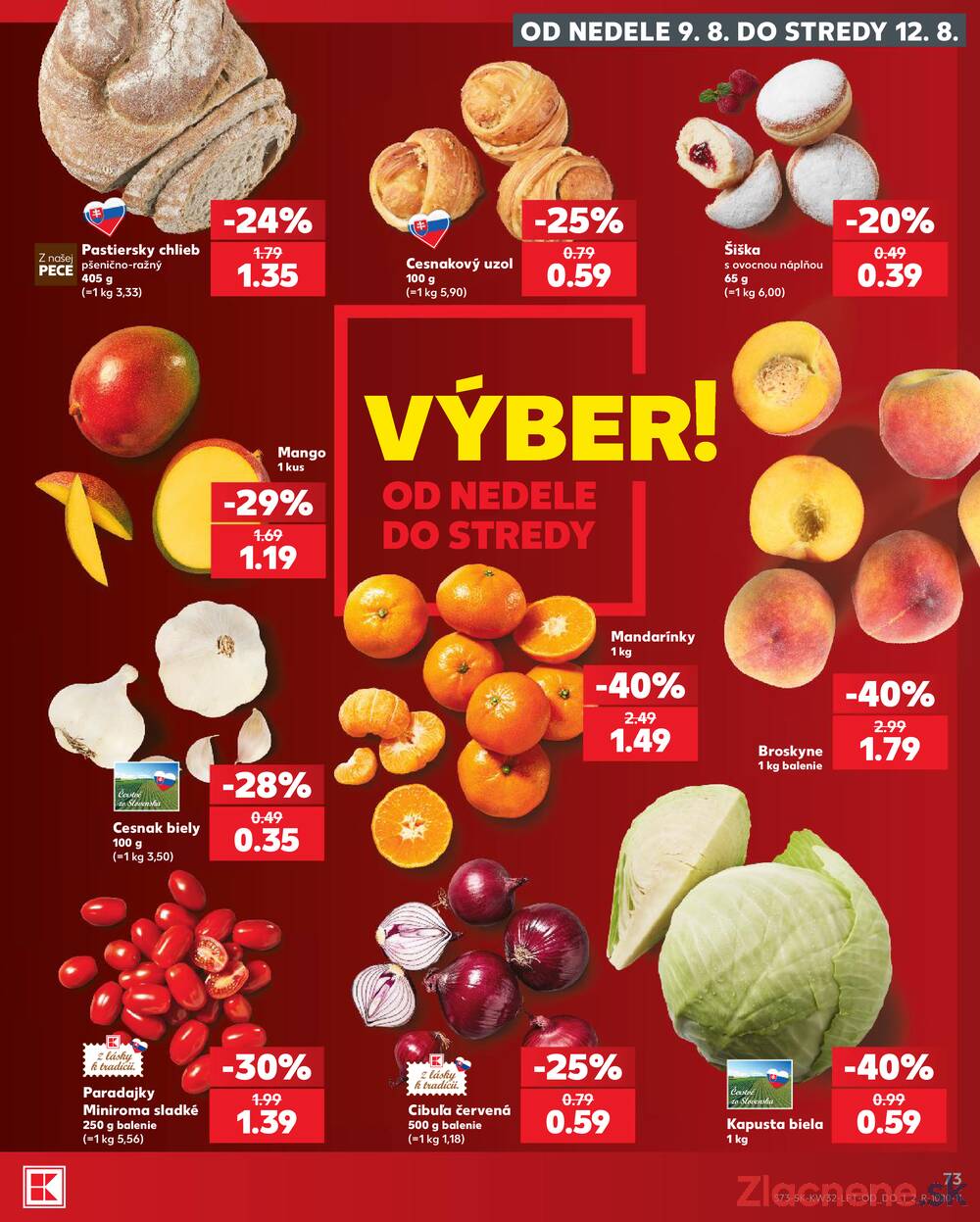 Kaufland 6.8. - 12.8. - Kaufland Piešťany