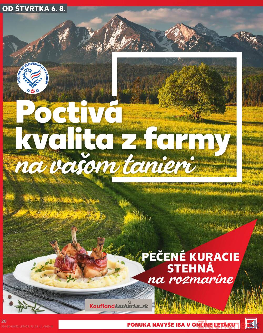 Kaufland 6.8. - 12.8. - Kaufland Sereď