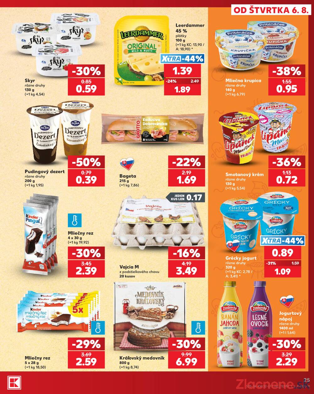 Kaufland 6.8. - 12.8. - Kaufland Sereď