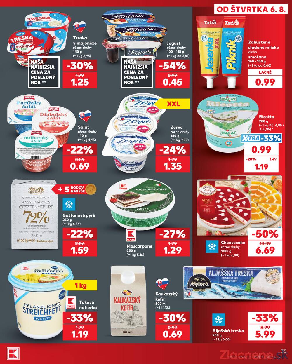 Kaufland 6.8. - 12.8. - Kaufland Bratislava - Petržalka