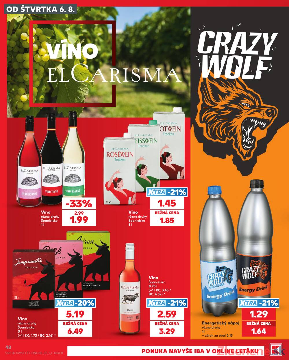 Kaufland 6.8. - 12.8. - Kaufland Trnava - Juh - Bratislavská