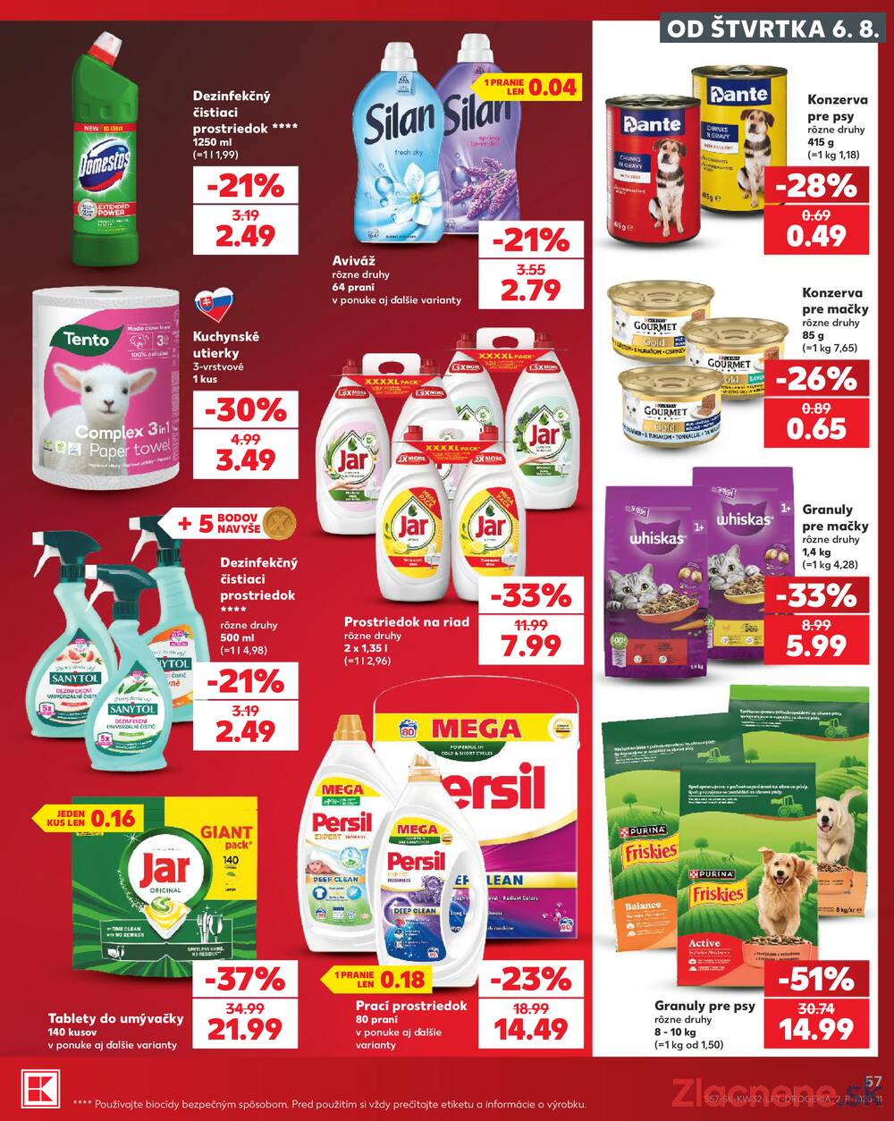 Kaufland 6.8. - 12.8. - Kaufland Trnava - Juh - Bratislavská