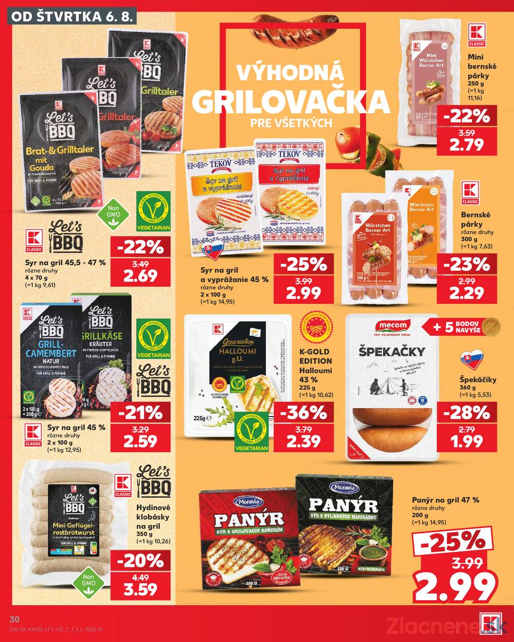 Kaufland 6.8. - 12.8. - Kaufland Bratislava - Podunajské Biskupice