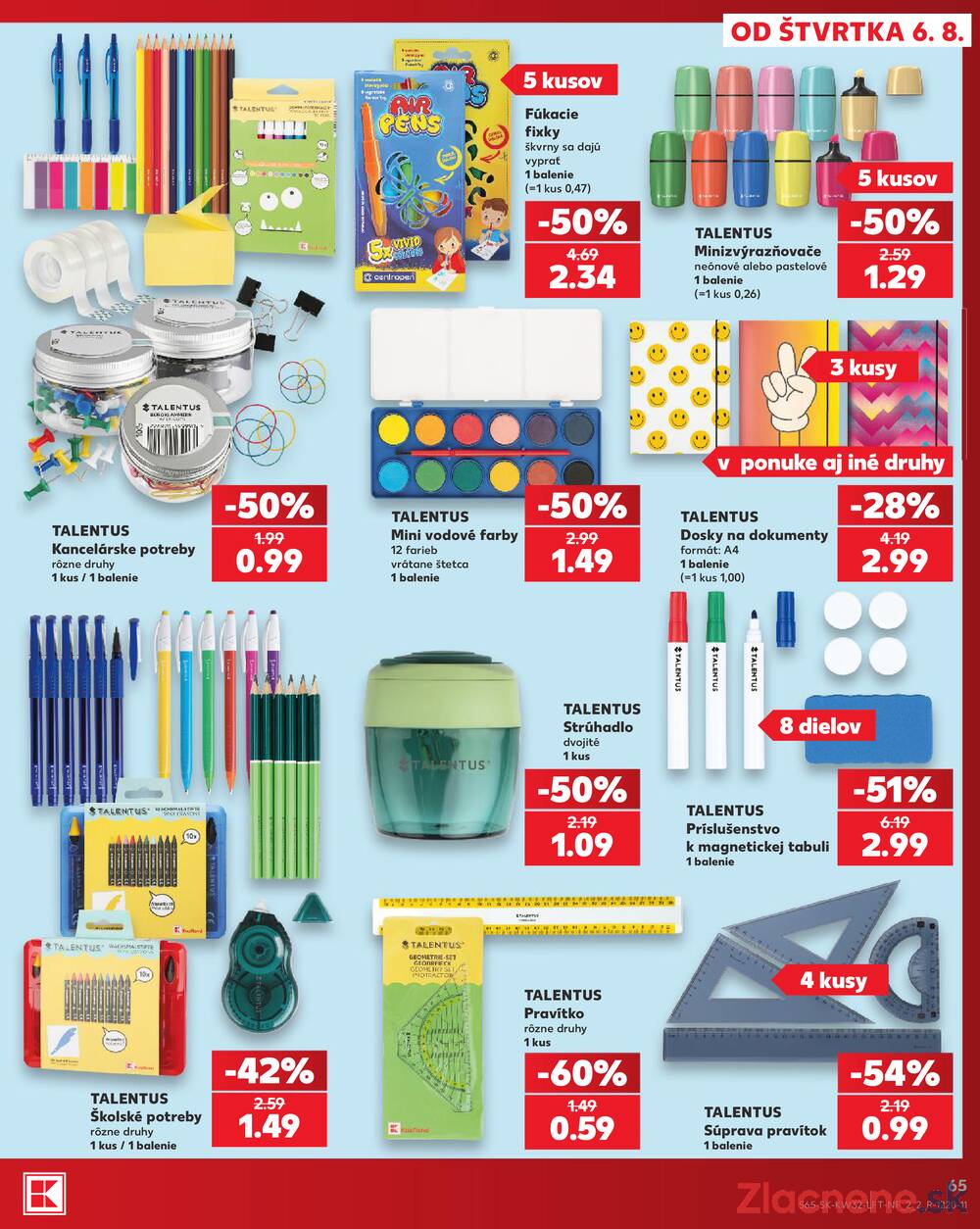 Kaufland 6.8. - 12.8. - Bratislava-Patrónka