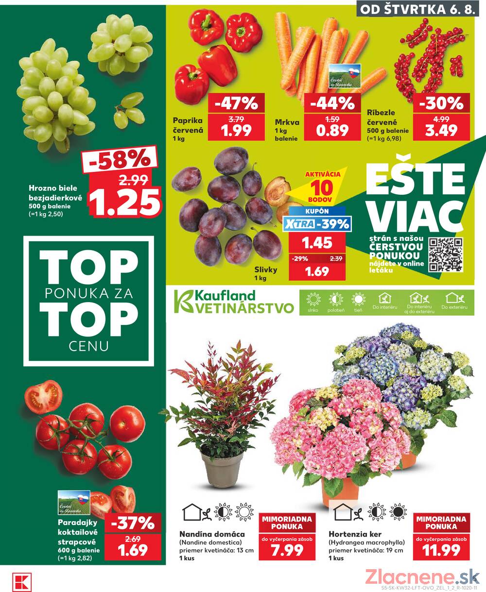 Kaufland 6.8. - 12.8. - Kaufland Liptovský Mikuláš