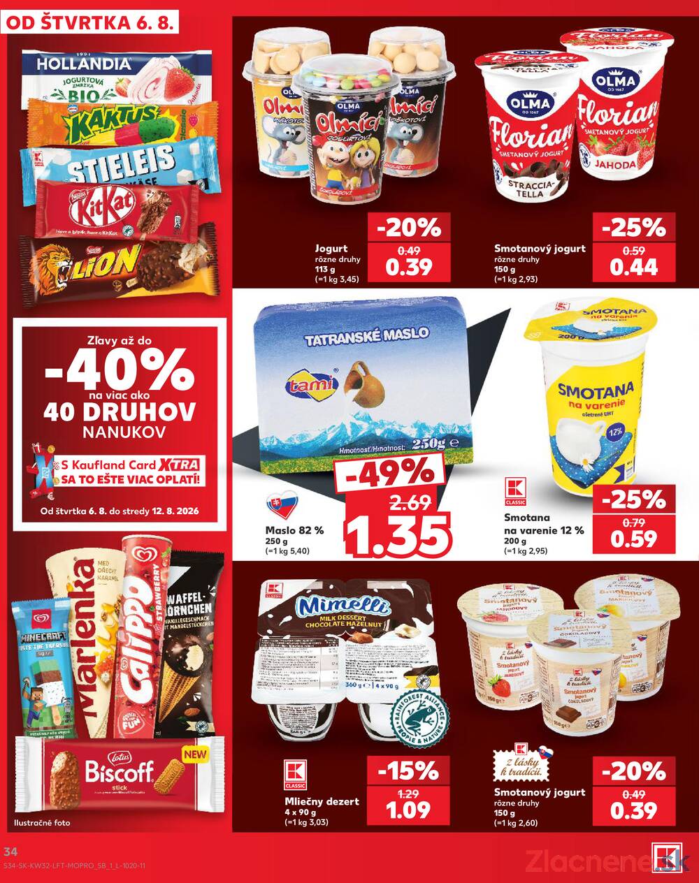 Kaufland 6.8. - 12.8. - Kaufland Ružomberok