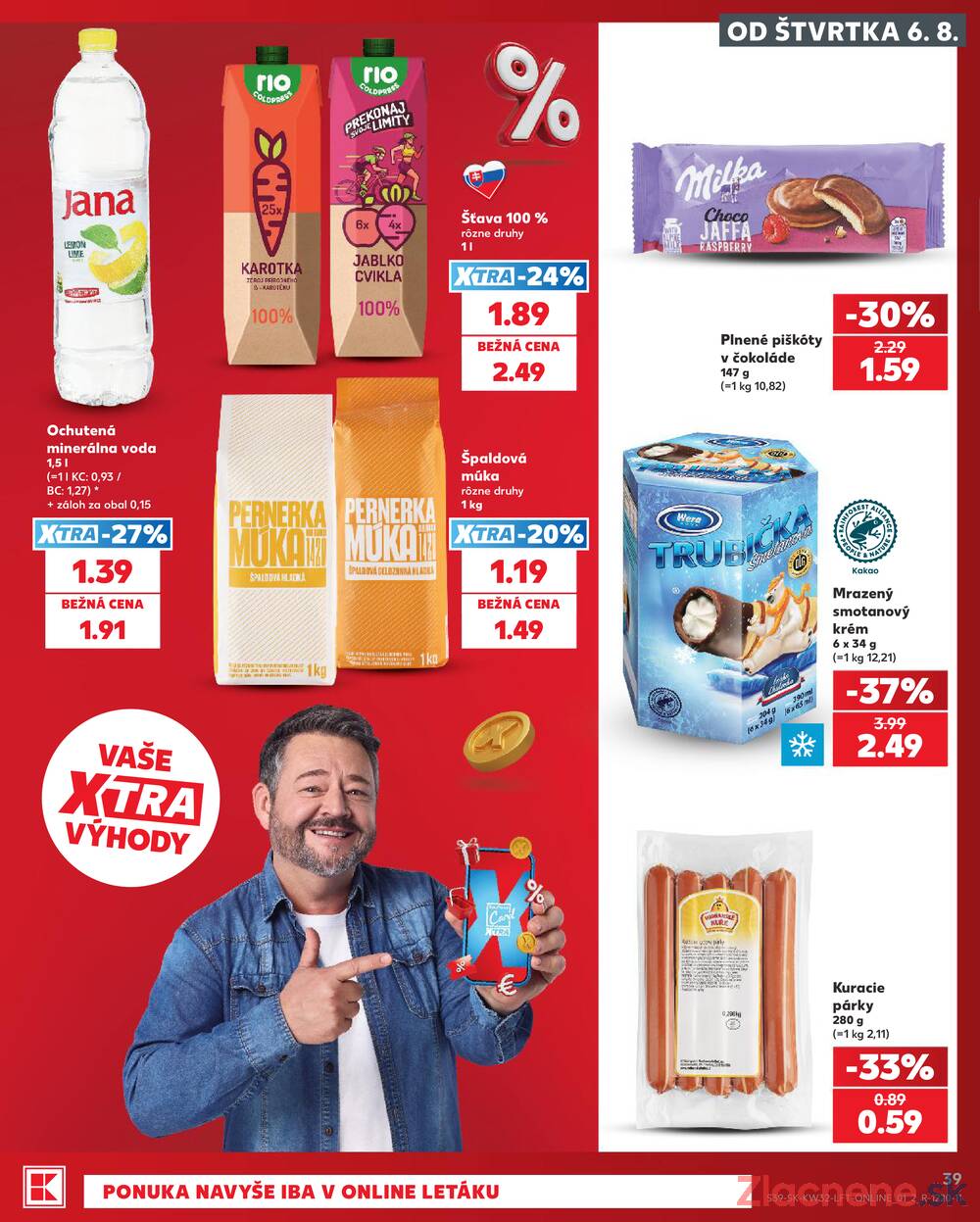 Kaufland 6.8. - 12.8. - Kaufland Ružomberok