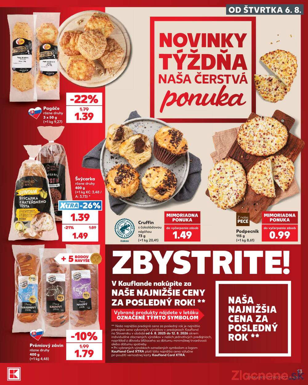 Kaufland 6.8. - 12.8. - Kaufland Žiar nad Hronom