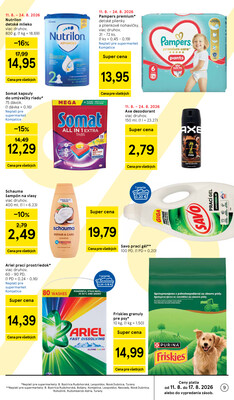 Tesco supermarkety od 12.8. do 18.8.2026
