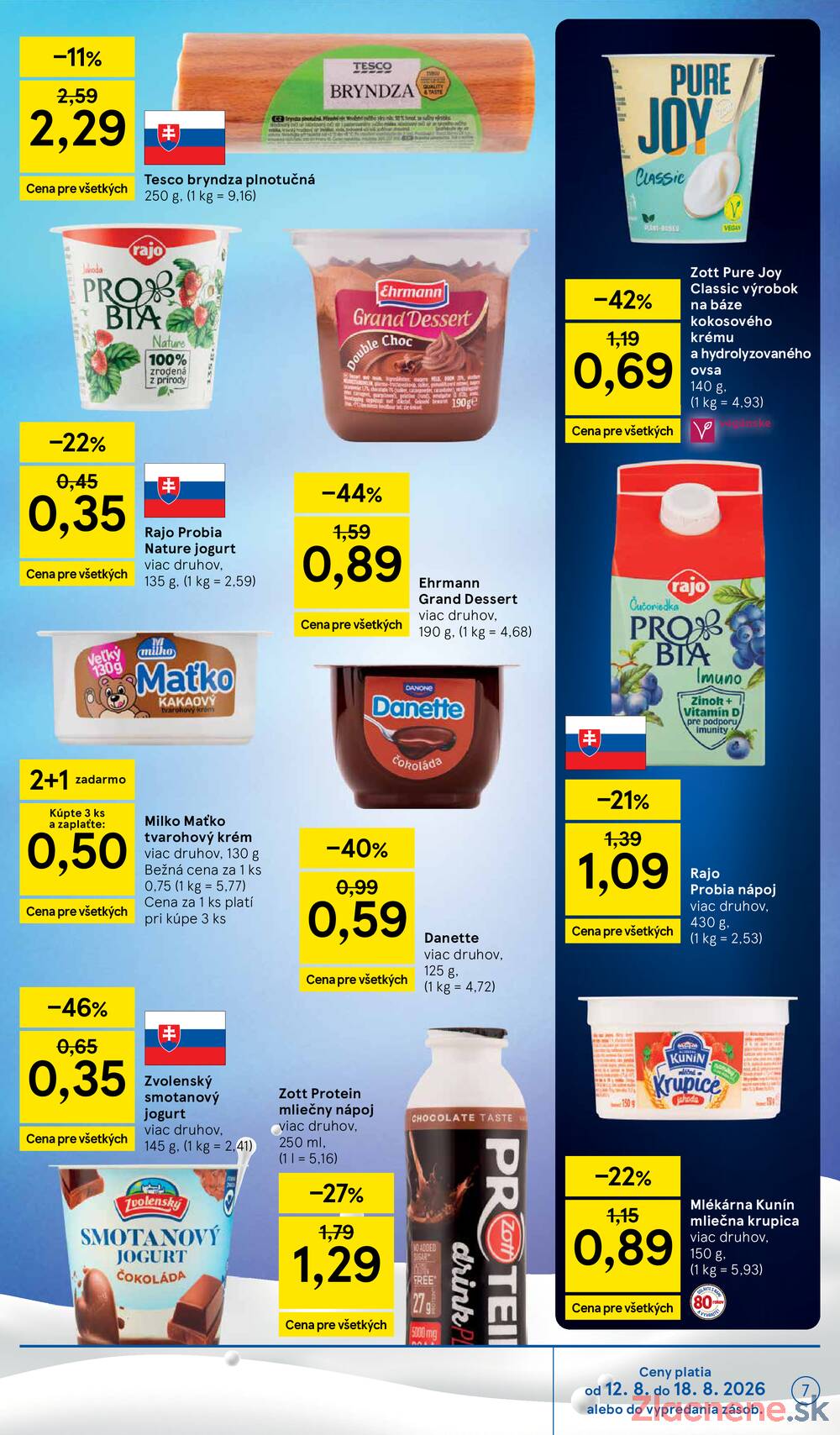 Tesco hypermarkety 12.8. - 18.8.