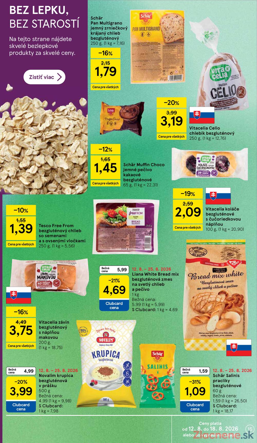 Tesco hypermarkety 12.8. - 18.8.