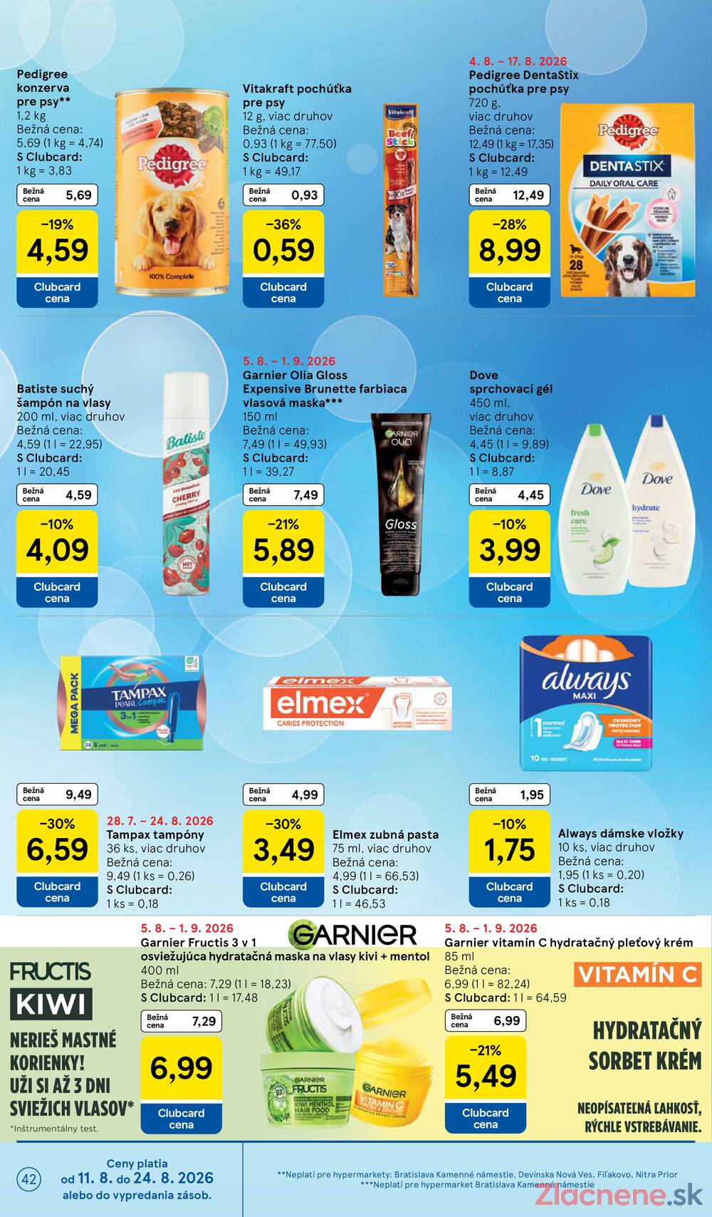 Tesco hypermarkety 12.8. - 18.8.