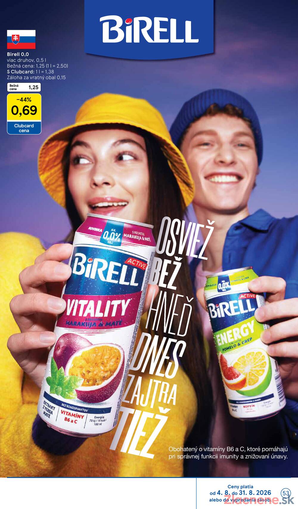 Tesco hypermarkety 12.8. - 18.8.