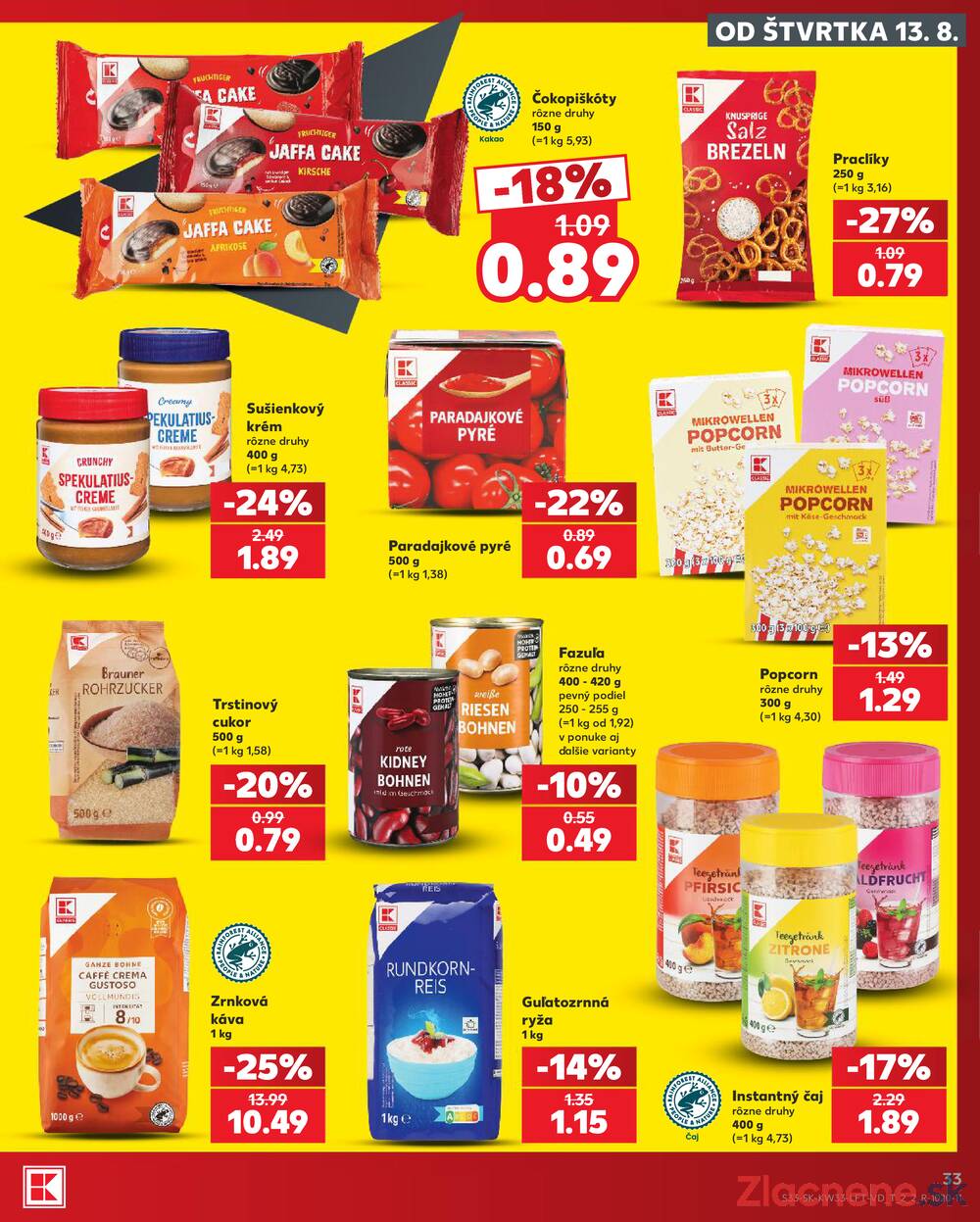 Kaufland 13.8. - 19.8. - Kaufland Detva
