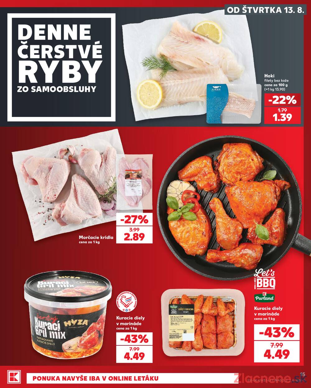 Leták Kaufland - Kaufland 13.8. - 19.8. - Kaufland Michalovce - strana 15 Leták Kaufland - Kaufland 13.8. - 19.8. - Kaufland Michalovce - strana 15