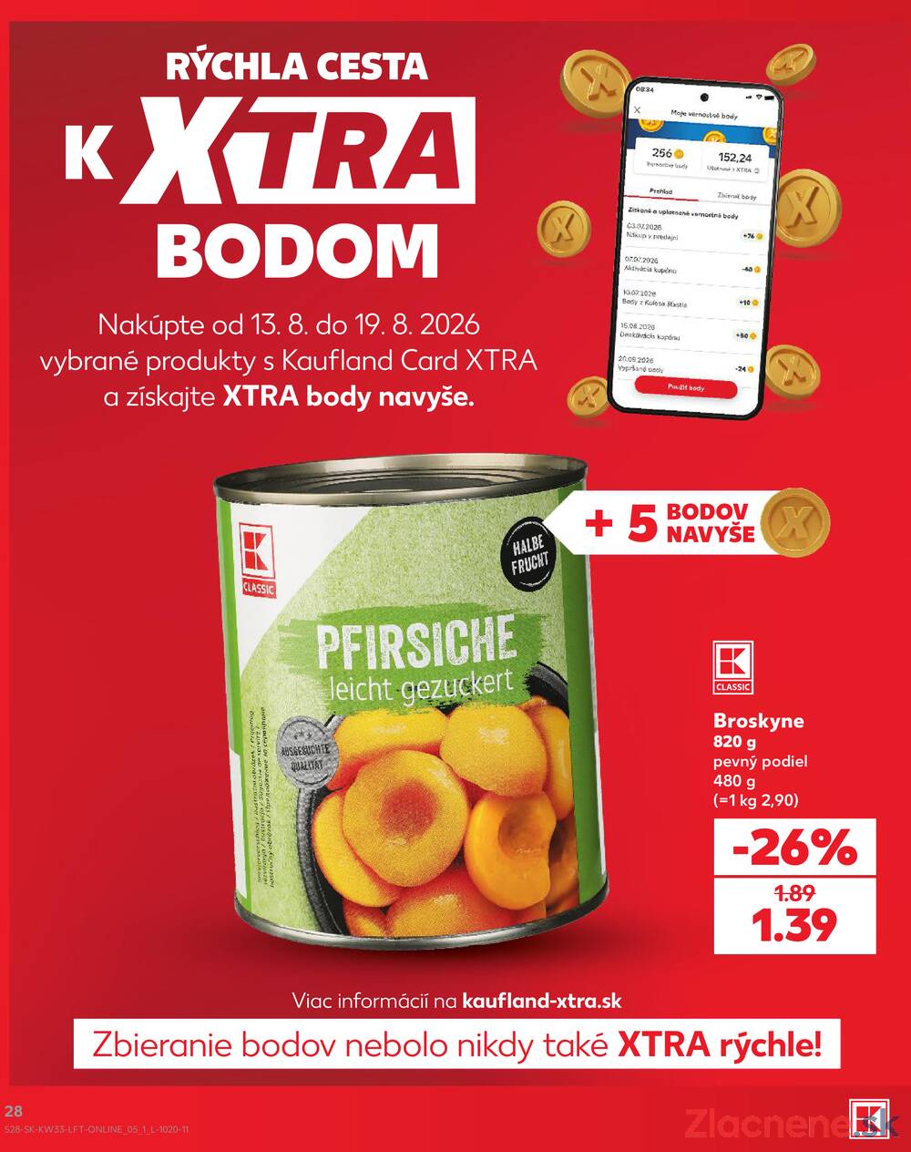 Leták Kaufland - Kaufland 13.8. - 19.8. - Kaufland Dubnica nad Váhom - strana 28 Leták Kaufland - Kaufland 13.8. - 19.8. - Kaufland Dubnica nad Váhom - strana 28