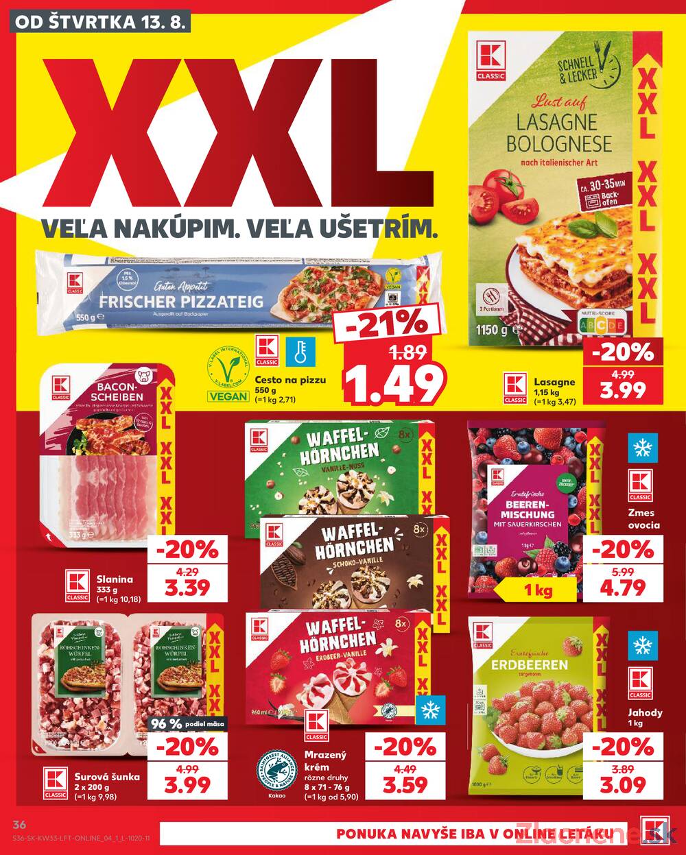 Kaufland 13.8. - 19.8. - Kaufland Rimavská Sobota