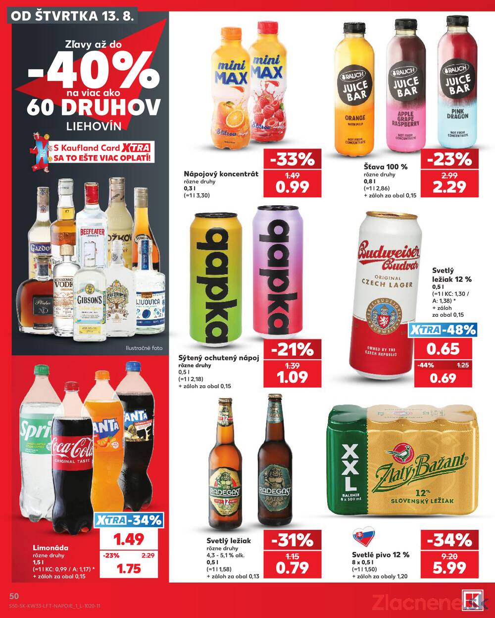 Kaufland 13.8. - 19.8. - Kaufland Púchov