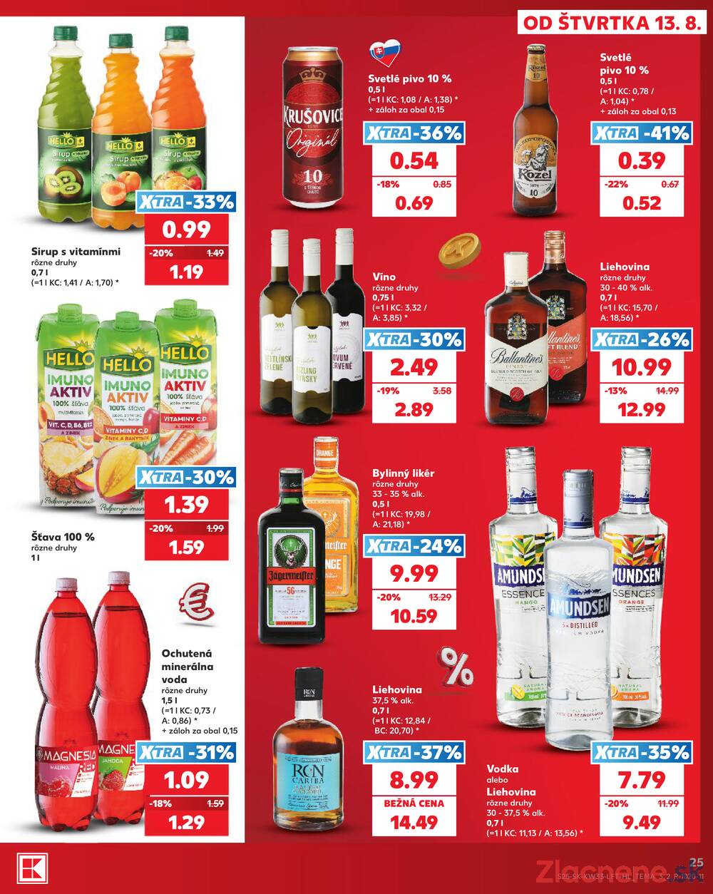 Kaufland 13.8. - 19.8. - Kaufland Svidník