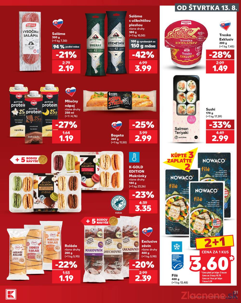 Kaufland 13.8. - 19.8. - Kaufland Svidník