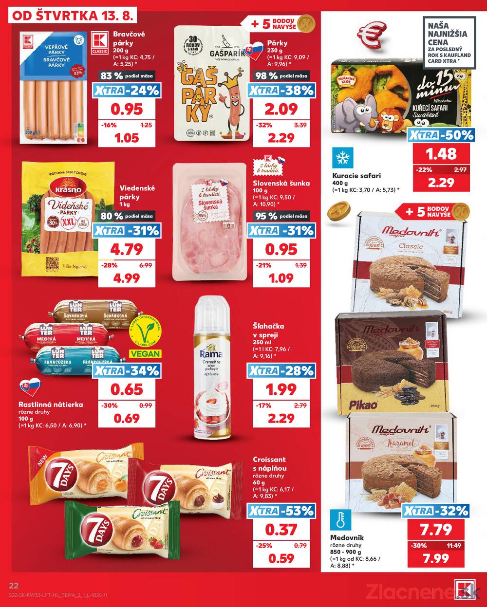 Kaufland 13.8. - 19.8. - Kaufland Bánovce nad Bebravou