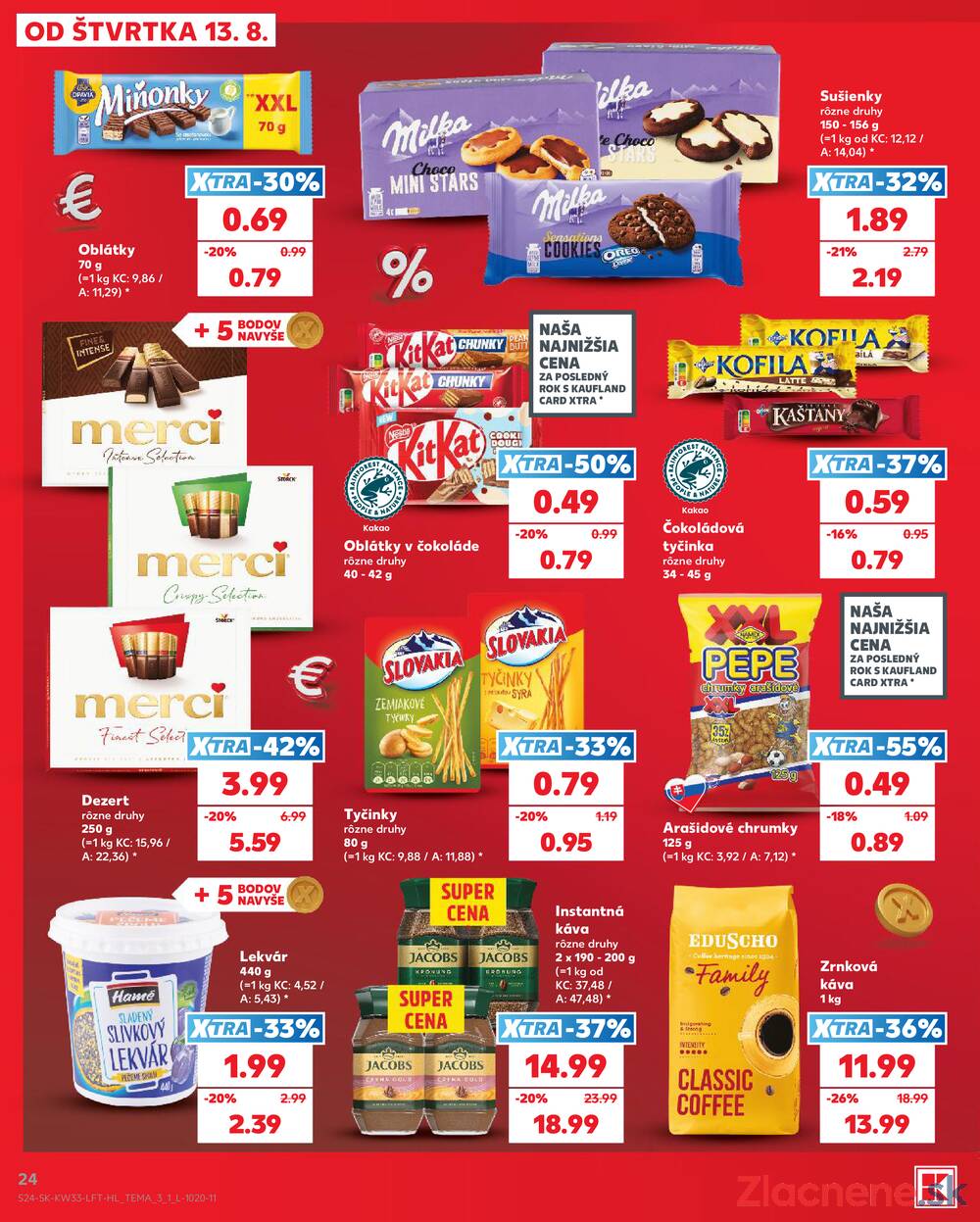 Kaufland 13.8. - 19.8. - Kaufland Bánovce nad Bebravou