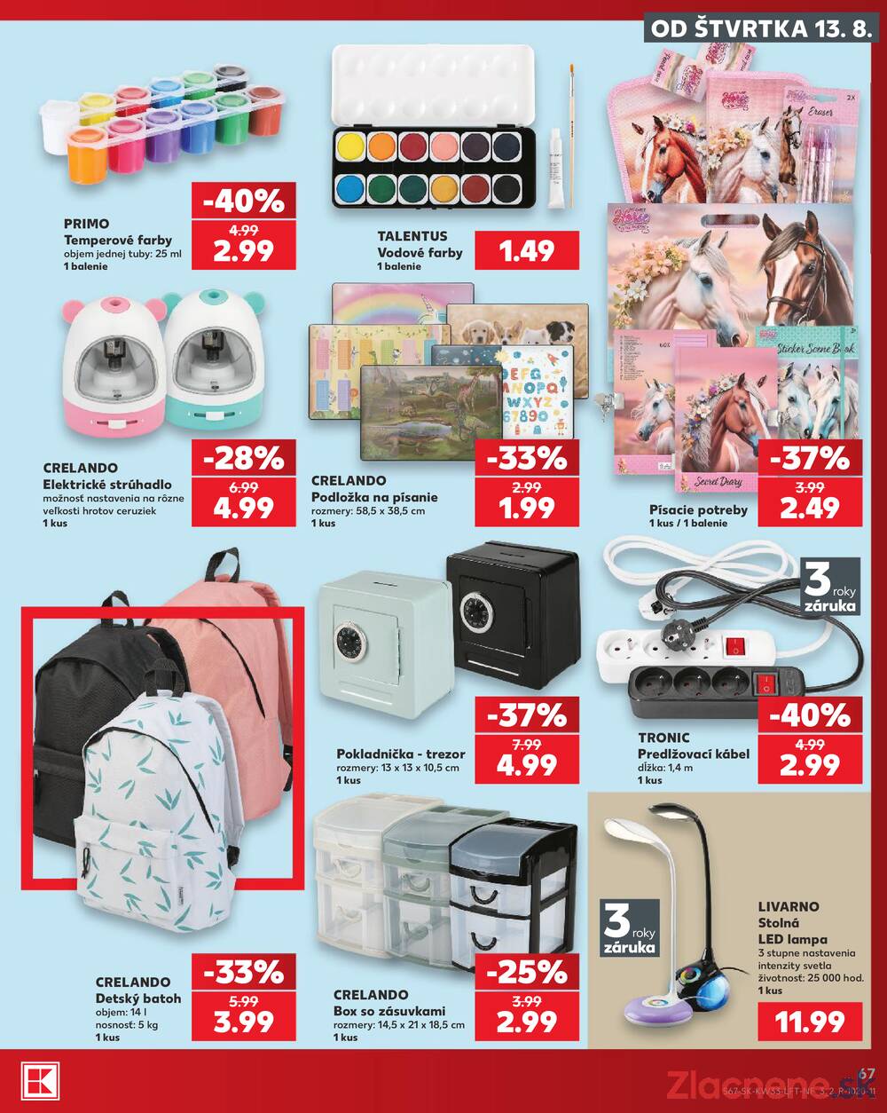 Kaufland 13.8. - 19.8. - Kaufland Bánovce nad Bebravou